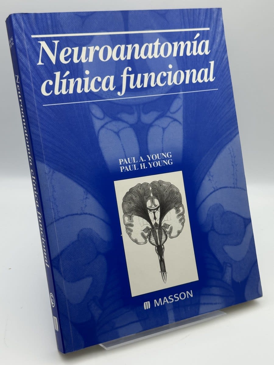Portada de Neuroanatomía clínica funcional - Paul A. Young de Paul A. Young, libro de segunda mano