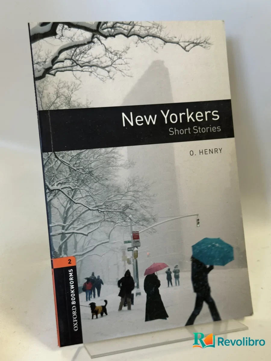 Portada de New Yorkers de O. Henry, libro de segunda mano