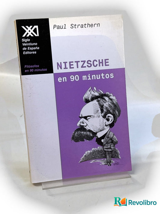 Portada de Nietzsche en 90 minutos de Paul Strathern, libro de segunda mano