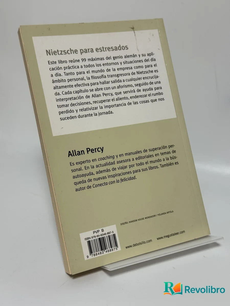 Foto 2 de Nietzsche para Estresados de Allan Percy, libro de segunda mano