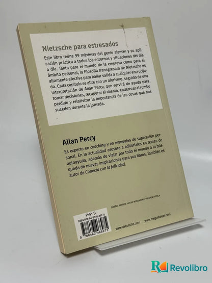 Foto 2 de Nietzsche para Estresados de Allan Percy, libro de segunda mano