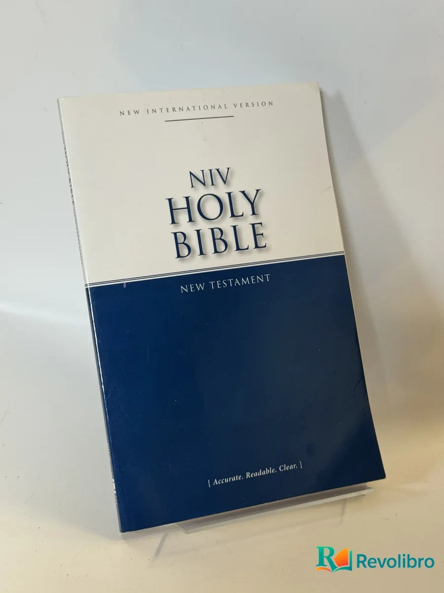 Portada de NIV Holy Bible New testament de Zondervan Publishing Company, libro de segunda mano