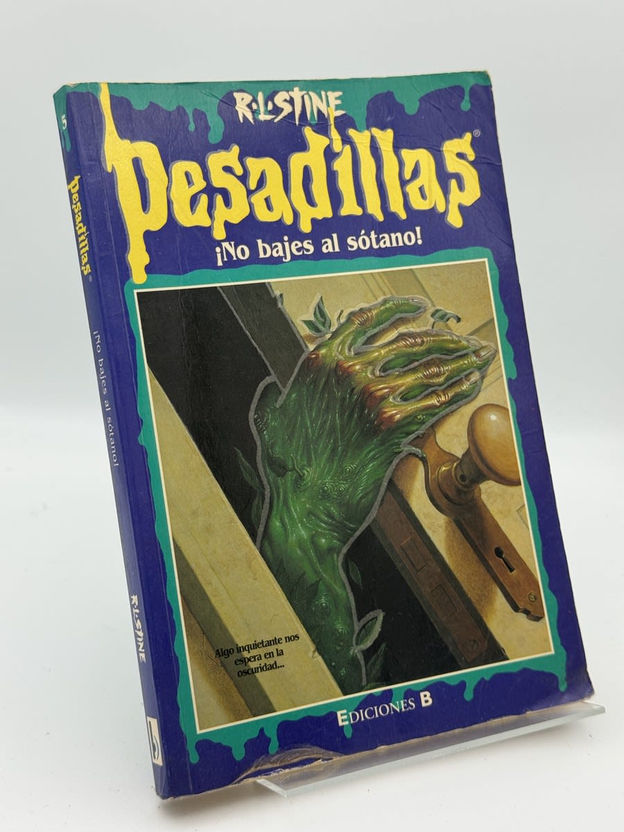 ¡No bajes al sótano! - R. L. Stine - Portada