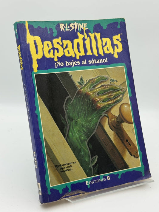 ¡No bajes al sótano! - R. L. Stine - Portada