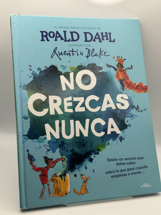 No crezcas nunca - Roald Dahl - Portada