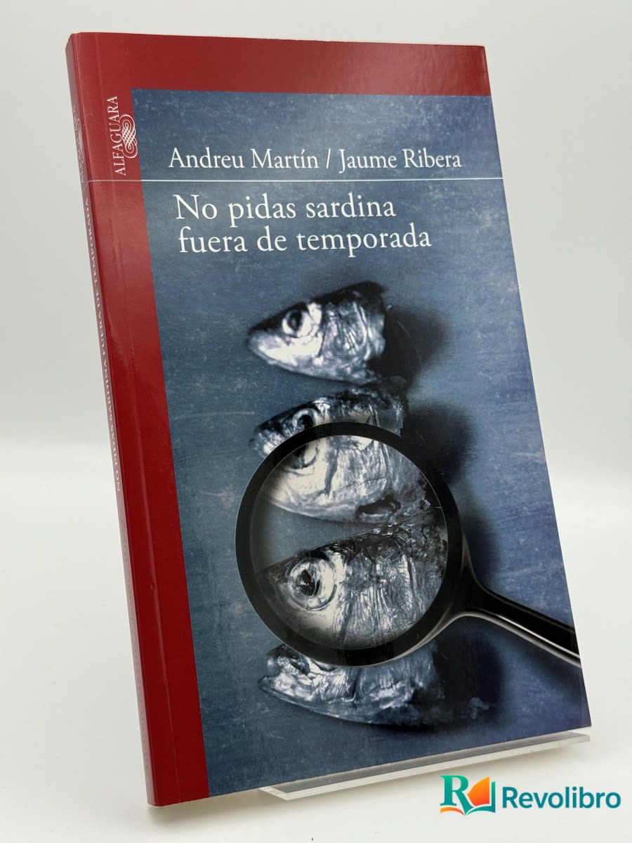 No pidas sardina fuera de temporada - Andreu Martín, Jaume Ribera - Portada