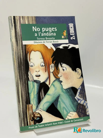 Portada de No puges a l'andana de Teresa Broseta, libro de segunda mano