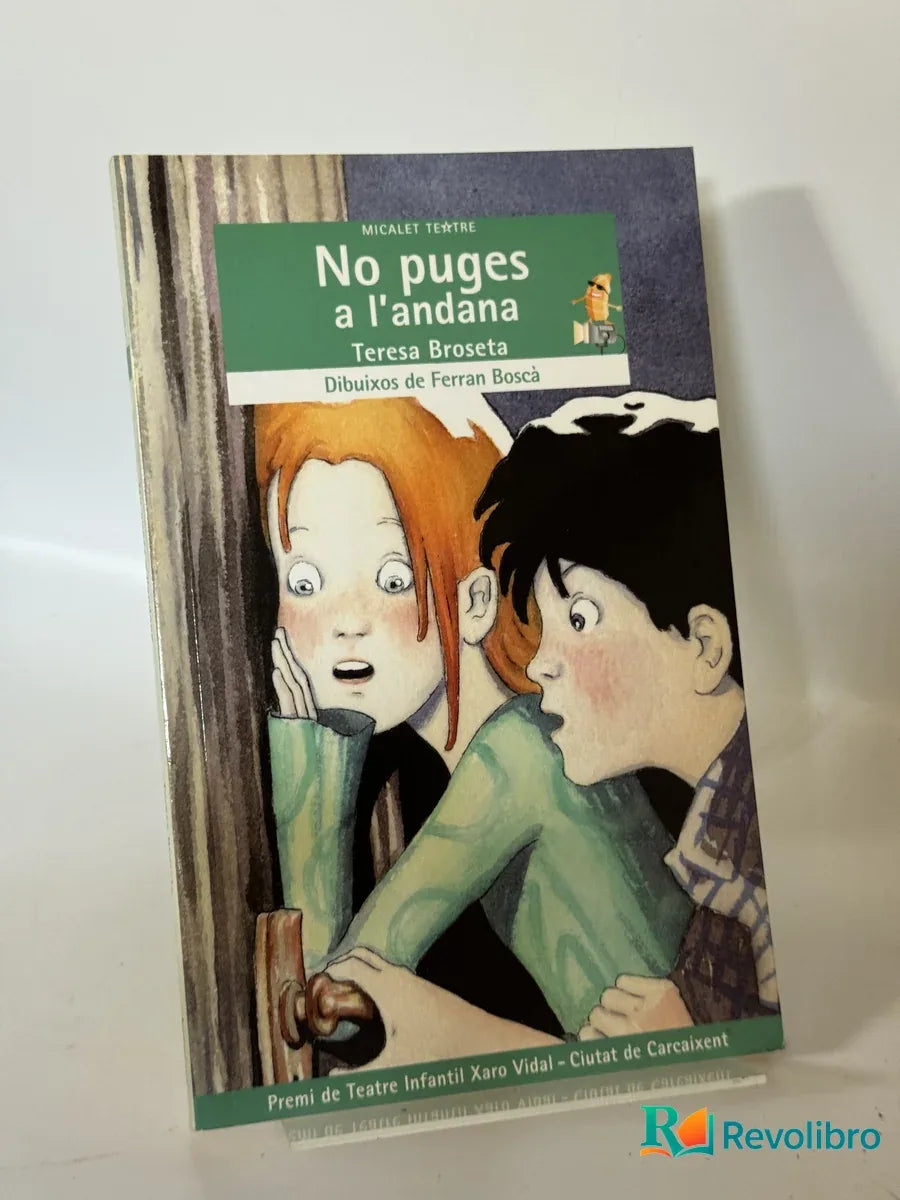 Portada de No puges a l'andana de Teresa Broseta, libro de segunda mano