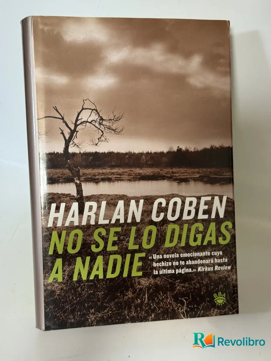 Portada de No se lo Digas a Nadie de Harlan Coben, libro de segunda mano