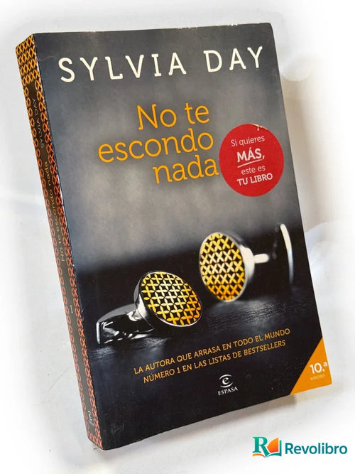 Portada de No te escondo nada de Sylvia Day, libro de segunda mano