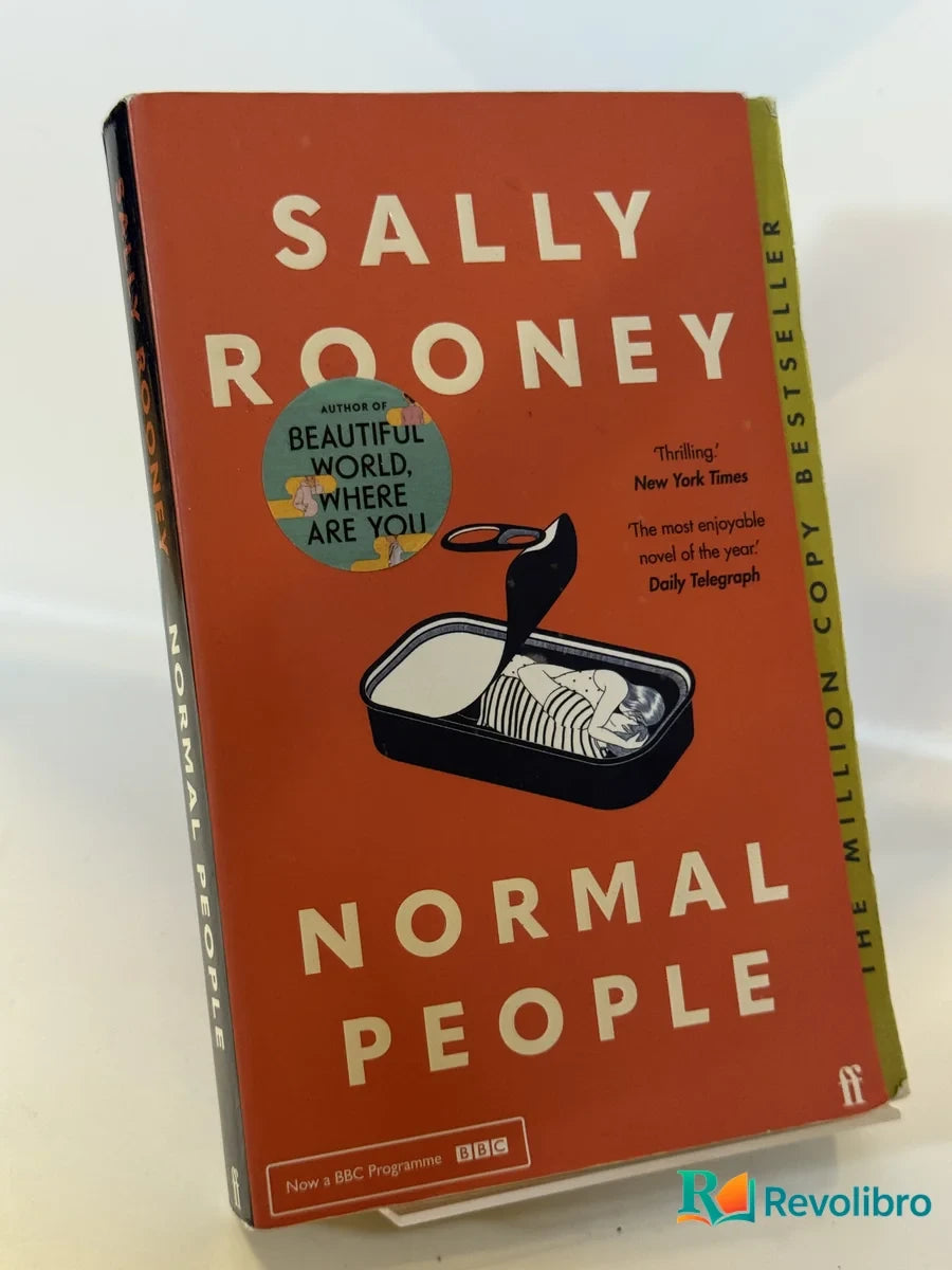 Portada de Normal People de Sally Rooney, libro de segunda mano