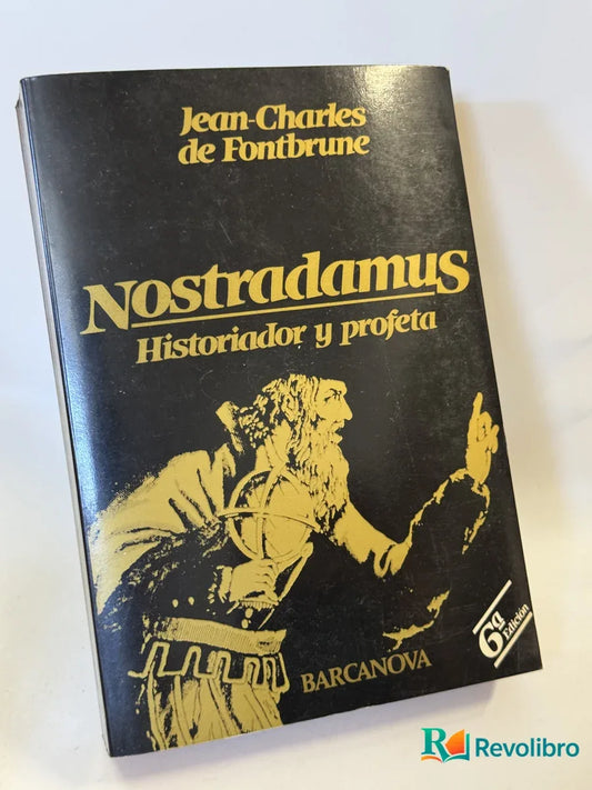 Portada de Nostradamus de Jean-Charles de Fontbrune, libro de segunda mano