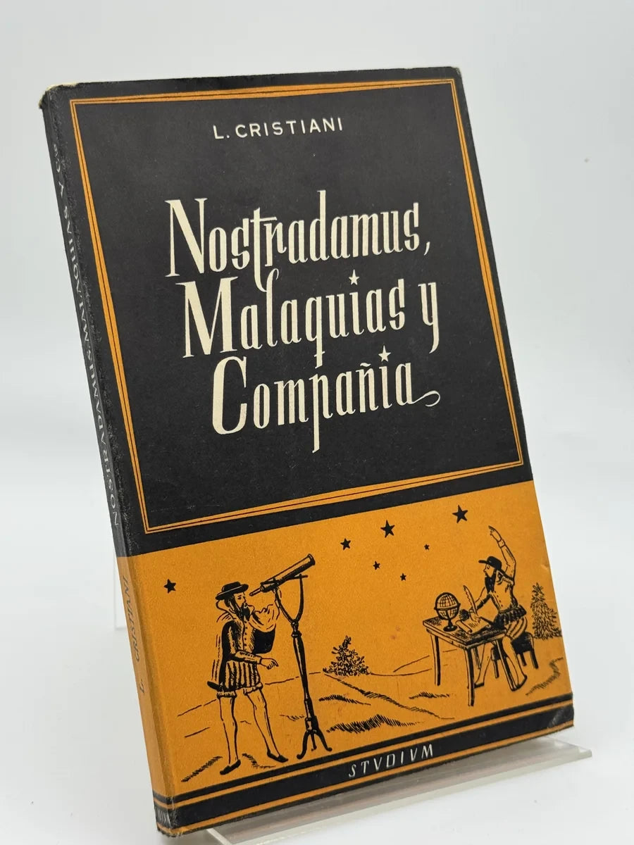 Portada de Nostradamus, Malaquías y Compañía de L. Cristiani, libro de segunda mano