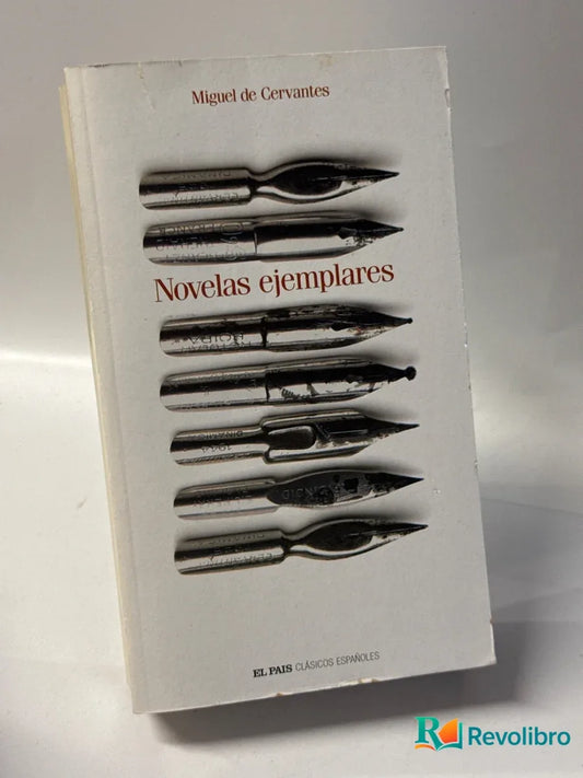 Portada de Novelas ejemplares de Miguel de Cervantes, libro de segunda mano