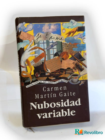 Portada de Nubosidad variable de Carmen Martín Gaite, libro de segunda mano