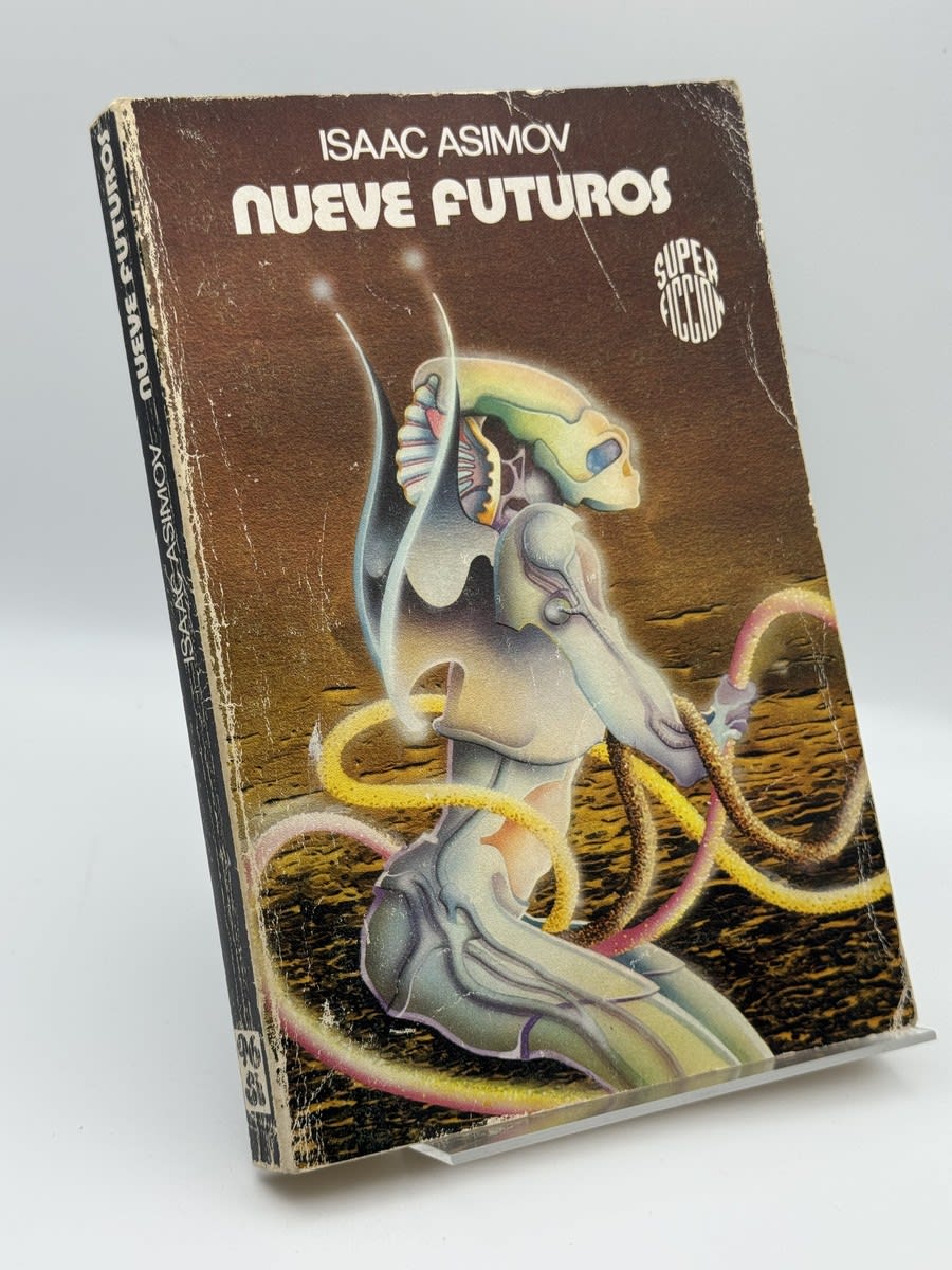 Nueve futuros - Isaac Asimov - Portada
