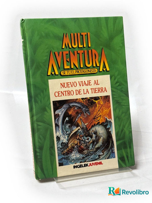 Portada de Nuevo viaje al centro de la Tierra de Autor no identificado, libro de segunda mano