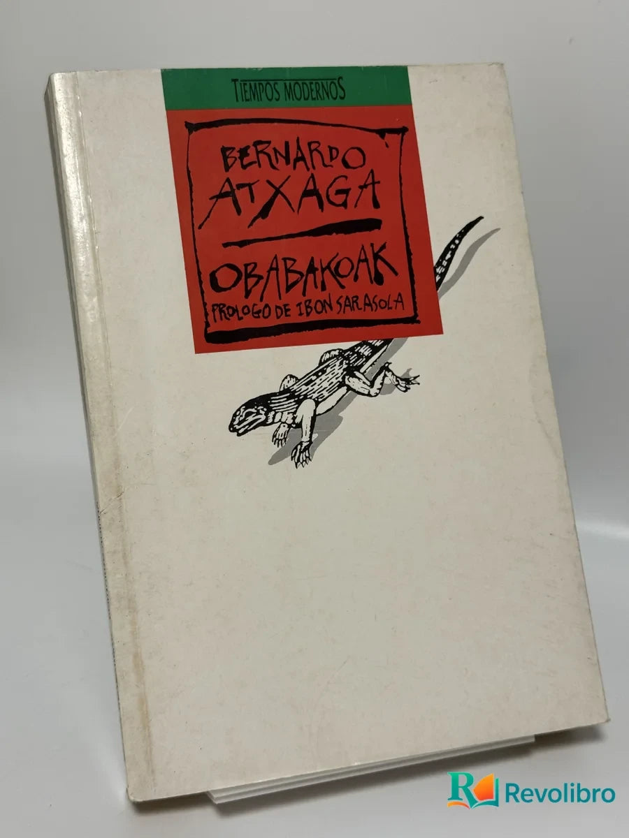 Portada de Obabakoak de Bernardo Atxaga, libro de segunda mano