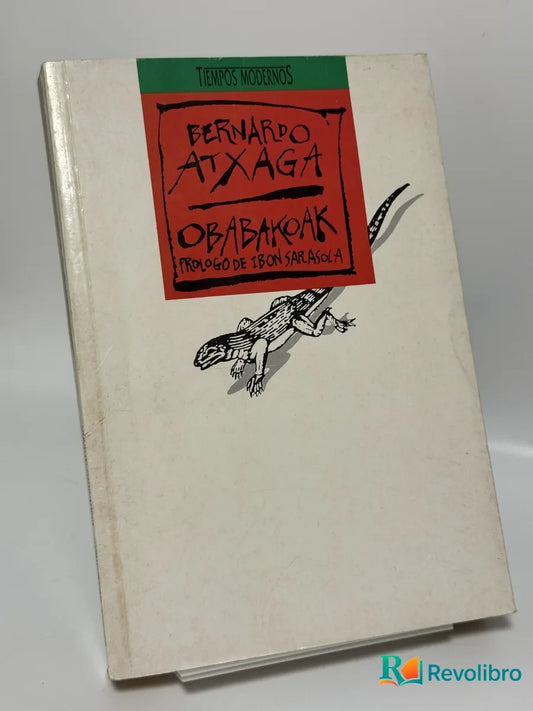 Portada de Obabakoak de Bernardo Atxaga, libro de segunda mano
