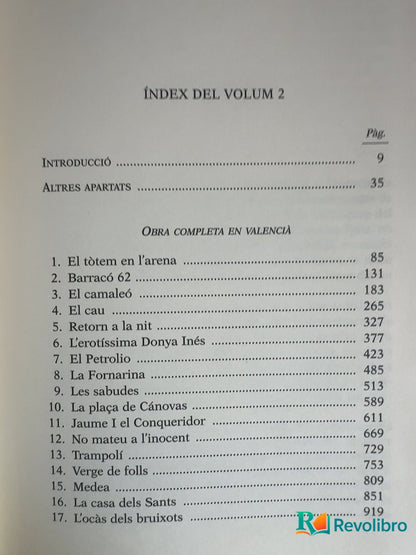 Foto 6 de Obra completa. Volum 2 - 1ª edición de Juan Alfonso Gil Albors, libro de segunda mano