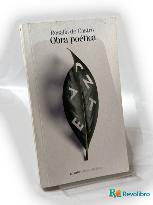 Portada de Obra poética de Rosalía de Castro, libro de segunda mano