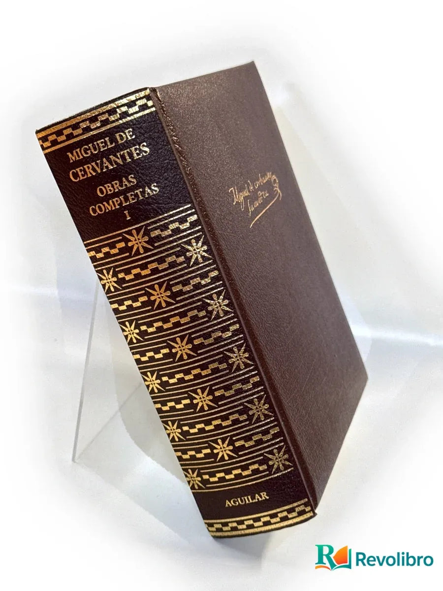 Foto 2 de Obras completas 1 de Miguel de Cervantes Saavedra, libro de segunda mano