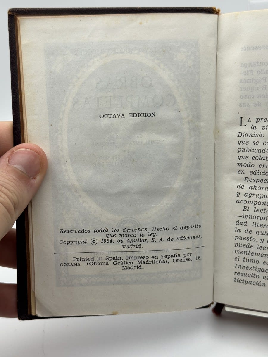 Foto 3 de Obras completas Becquer - Gustavo Adolfo Bécquer de Gustavo Adolfo Bécquer, libro de segunda mano