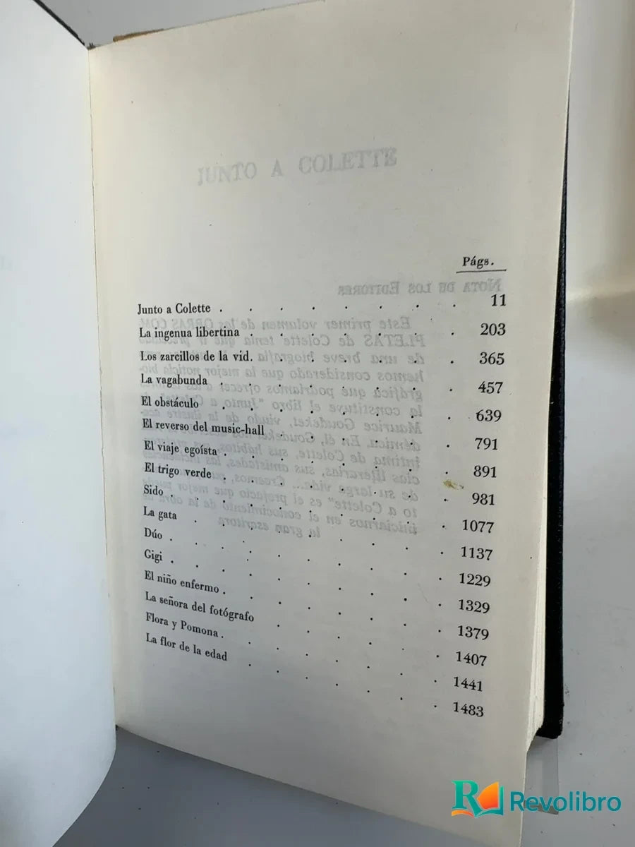 Foto 5 de Obras completas de Colette, libro de segunda mano