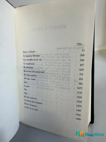 Foto 5 de Obras completas de Colette, libro de segunda mano