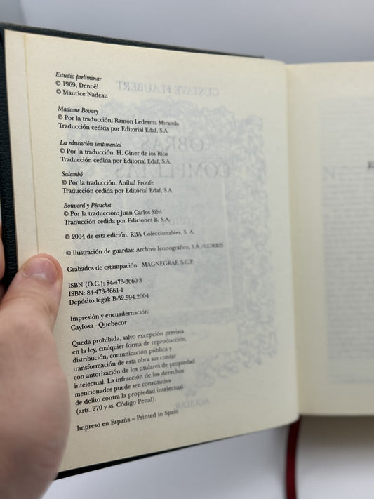 Obras completas Flaubert - Imagen 2