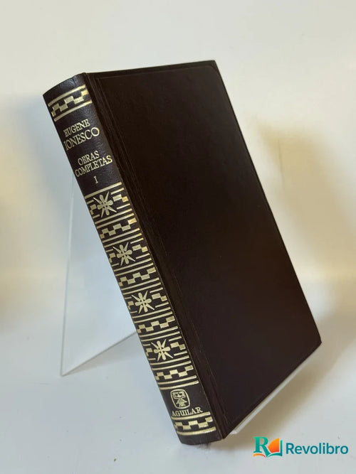 Portada de Obras Completas  tomo 1 de Eugene Ionesco, libro de segunda mano
