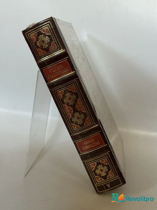 Portada de Obras completas V de William Shakespeare, libro de segunda mano