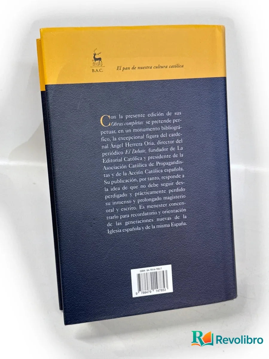 Foto 2 de Obras completas VI de Ángel Herrera Oria, libro de segunda mano