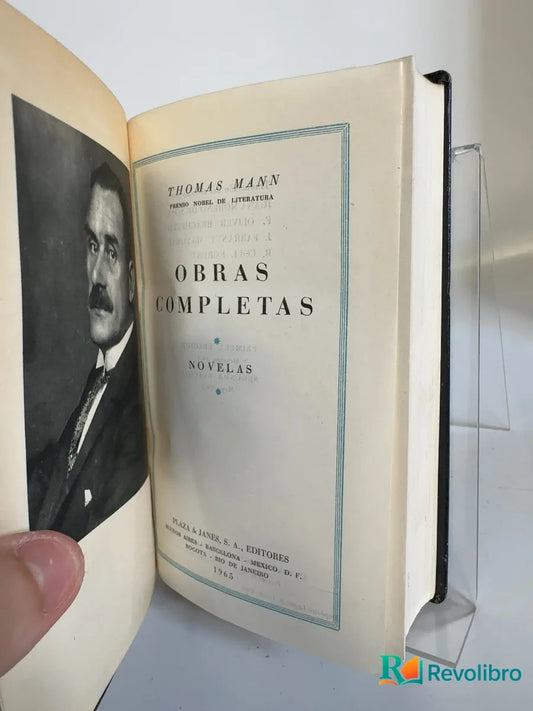 Portada de Obras completas. Volumen I de Thomas Mann, libro de segunda mano