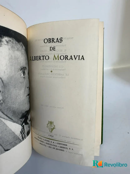 Foto 2 de Obras de Alberto Moravia - 1ª edición de Alberto Moravia, libro de segunda mano