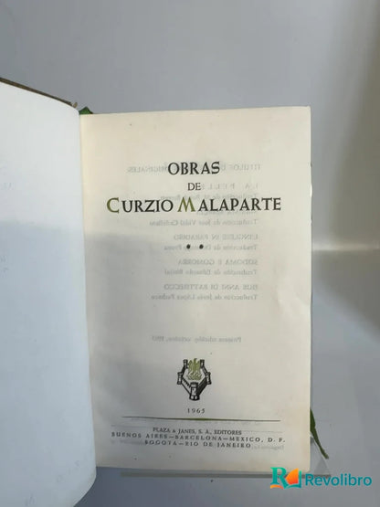 Foto 2 de Obras de Curzio Malaparte - 1ª edición de Curzio Malaparte, libro de segunda mano