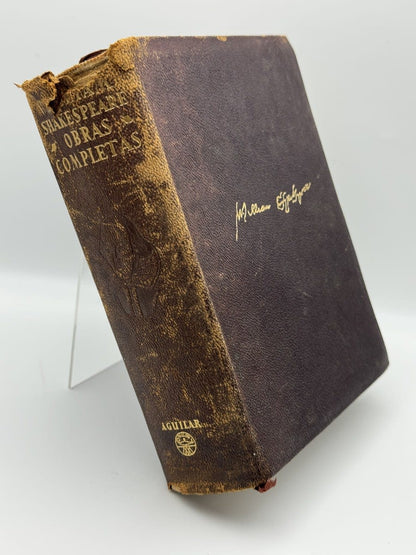 Obras completas Shakespeare - Portada