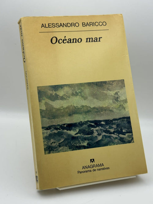 Portada de Océano mar - Alessandro Baricco de Alessandro Baricco, libro de segunda mano