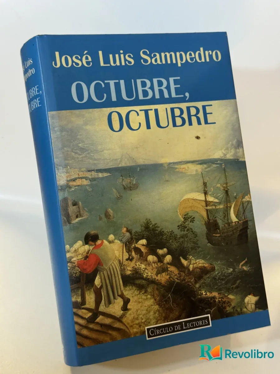 Portada de Octubre, octubre de José Luis Sampedro, libro de segunda mano