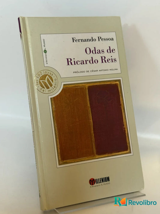 Portada de Odas de Ricardo Reis de Fernando Pessoa, libro de segunda mano