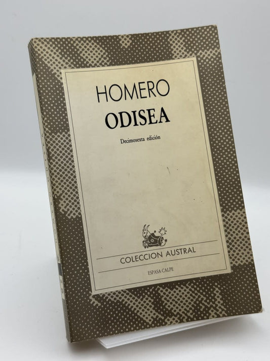 Odisea - Homero - Portada