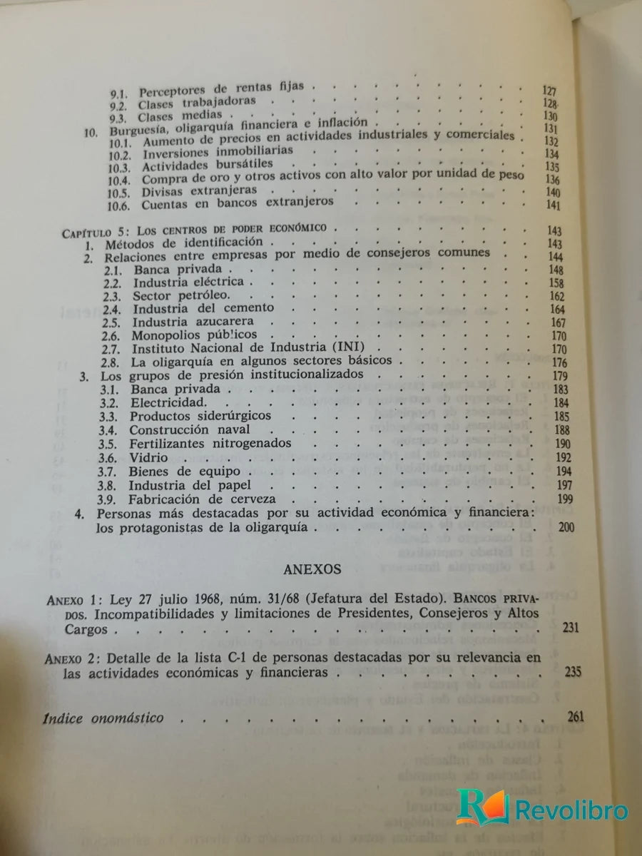 Foto 3 de Oligarquía financiera en España de Ramon Tamames, libro de segunda mano