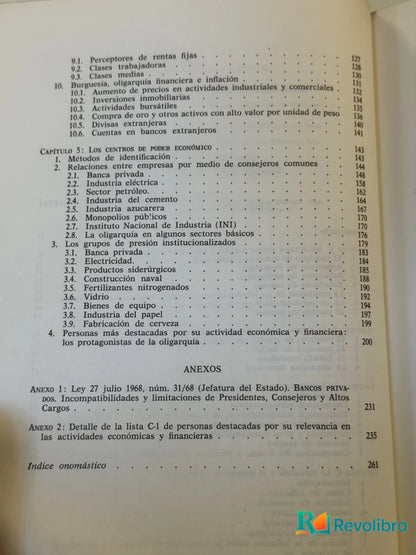 Foto 3 de Oligarquía financiera en España de Ramon Tamames, libro de segunda mano
