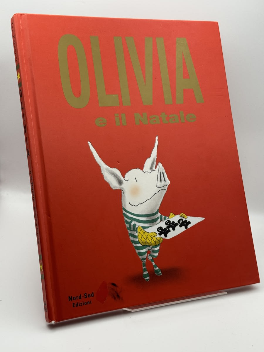Portada de Olivia e il Natale - Ian Falconer de Ian Falconer, libro de segunda mano