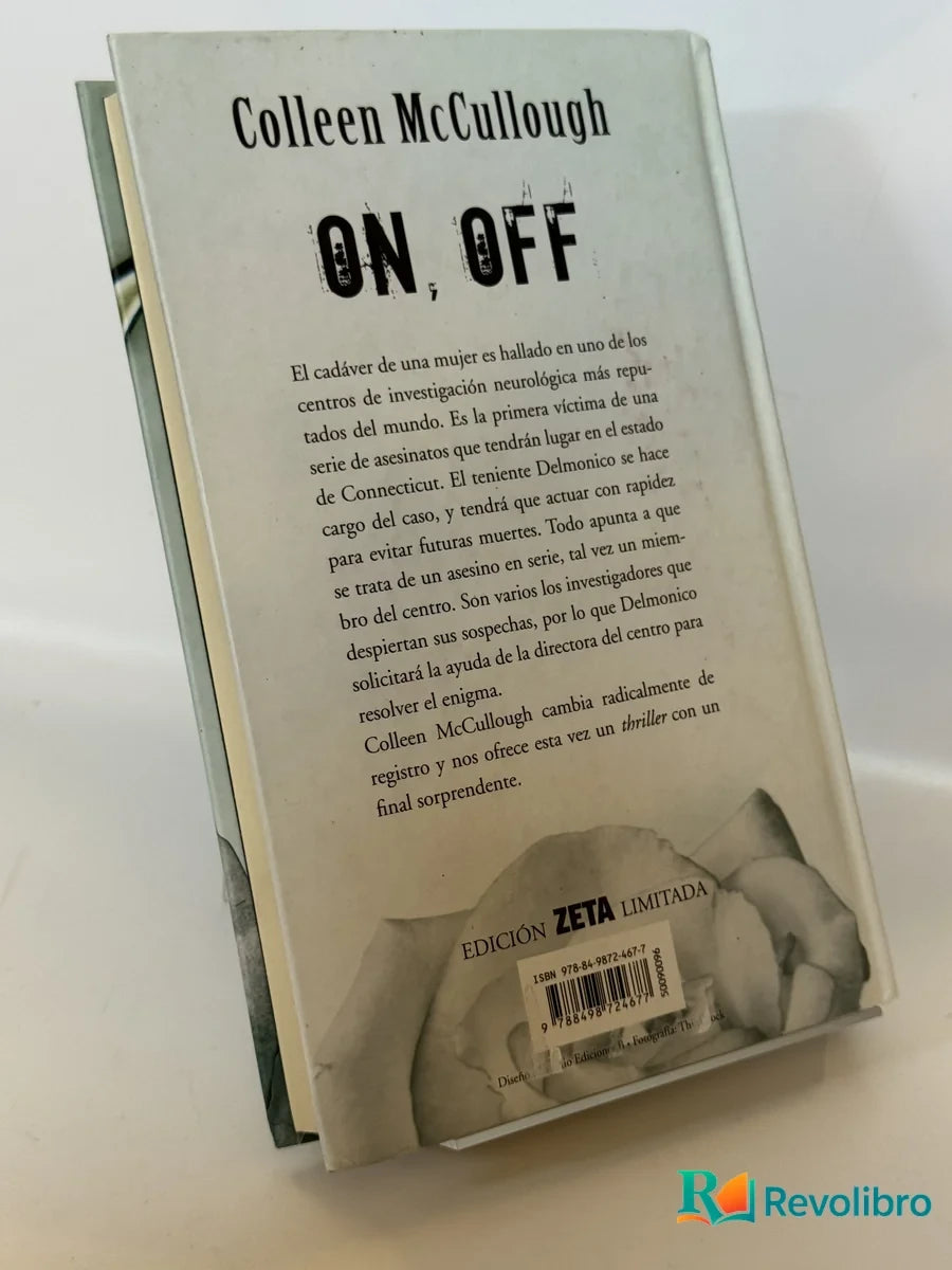 Foto 2 de On, Off de Colleen McCullough, libro de segunda mano