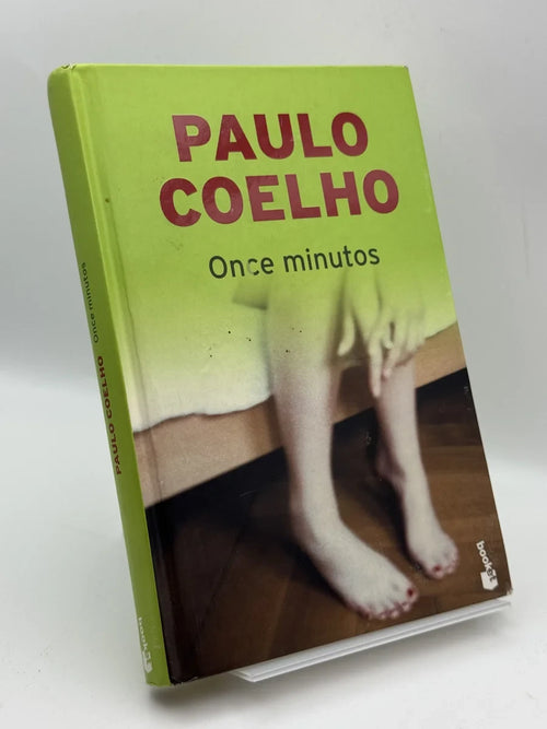 Portada de Once minutos de Paulo Coelho, libro de segunda mano
