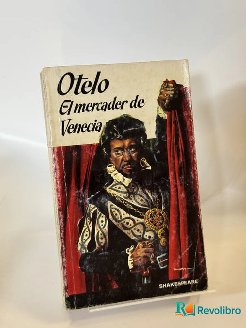 Portada de Otelo de Shakespeare, libro de segunda mano