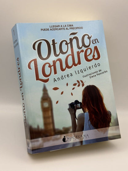 Portada de Otoño en Londres - Andrea Izquierdo de Andrea Izquierdo, libro de segunda mano