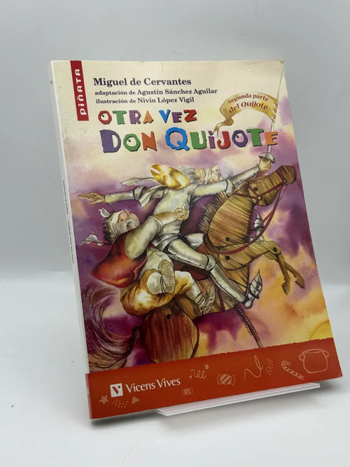 Otra vez Don Quijote de Miguel de Cervantes | Libro segunda mano - Portada