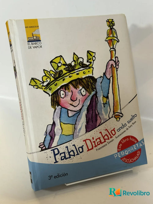 Portada de Pablo Diablo anda suelto de Francisco Simón, libro de segunda mano